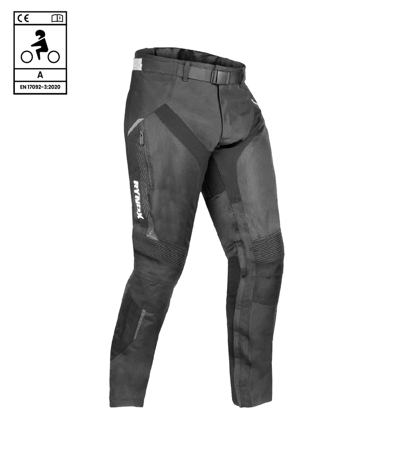 Rynox Tornado Pro Pants CE Class A Certified Riding Pants for Bike Riders