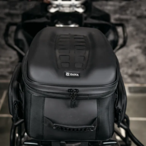 ZANA Universal Weekender Tail Bag 32L expandable motorcycle luggage bag mounted on rear seat