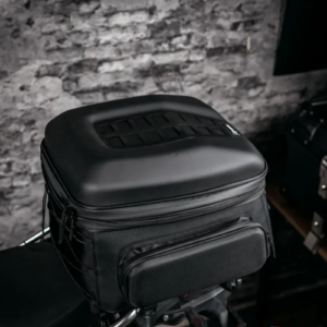 ZANA Universal Weekender Tail Bag 32L expandable motorcycle luggage bag mounted on rear seat