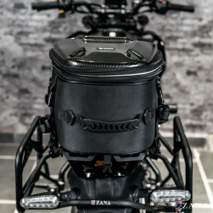 ZANA Pluto Carbon Hardshell Expandable Tail Bag 16L to 20L Motorcycle Luggage