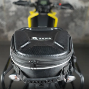 ZANA Pluto 25L Tail Bag Tank Bag mounted on BMW G 310 GS motorcycle