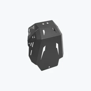 JB Racing X Pulse 210 Guardian Black Bash Plate installed on Hero Xpulse 210