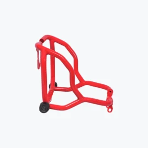 JB Racing X Pulse 210 Defenso Crash Guard Red with Dual Impact Sliders