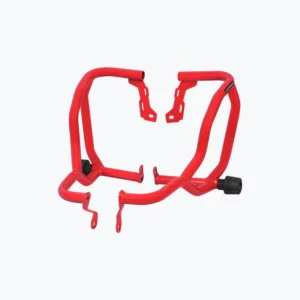 JB Racing X Pulse 210 Defenso Crash Guard Red with Dual Impact Sliders