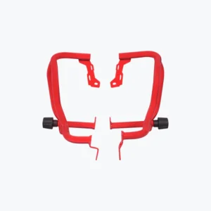 JB Racing X Pulse 210 Defenso Crash Guard Red with Dual Impact Sliders