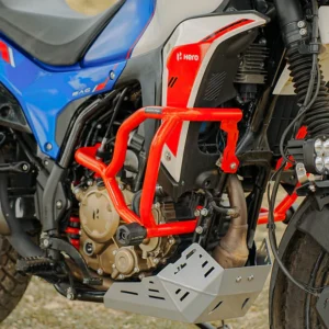 JB Racing X Pulse 210 Defenso Crash Guard Red with Dual Impact Sliders