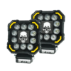 HJG 11 LED Skull 60W Square Fog Light for Bikes and Cars – Helmetracing.in