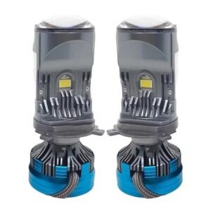 HJG Y6 H4 250W LED projector headlight bulb with white hi-lo beam for bike and car