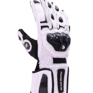 Roaring Toyz 33 Light Fury Racing Gloves with hard knuckle protection and anti-slip grip design