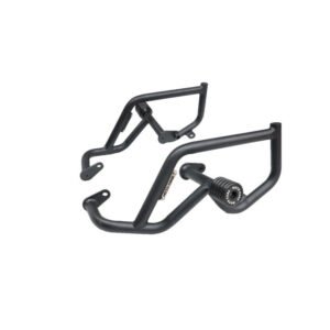 Motocare 2 Slider Crash Guard installed on Speed T4 bike for protection