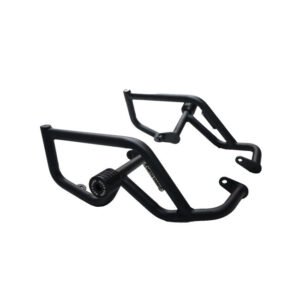 Motocare 2 Slider Crash Guard installed on Speed T4 bike for protection