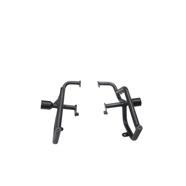 Motocare 2 Slider Crash Guard installed on Speed T4 bike for protection