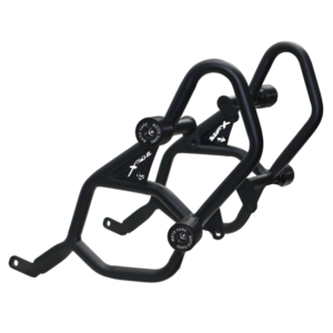 Motocare 4 Slider Crash Guard installed on Hero Xtreme 250R for bike protection