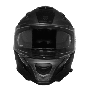 IGNYTE IGN-16 ISS DOT Quantumm Matt Grey with Grey White full face helmet with dual certification and sun visor