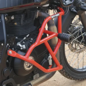 Moto Torque Guardian Himalayan Crash Guard Red for Royal Enfield Himalayan BS3 BS4 BS6