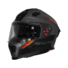 IGNYTE IGN-16 ISS DOT Quantumm Glossy Dark Grey Anthracite Red Orange Full Face Helmet