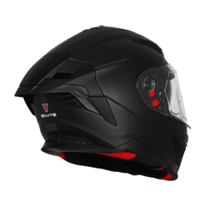 IGNYTE IGN-16 ISS DOT ISI Solid Matt Black Full Face Helmet with Pinlock Visor