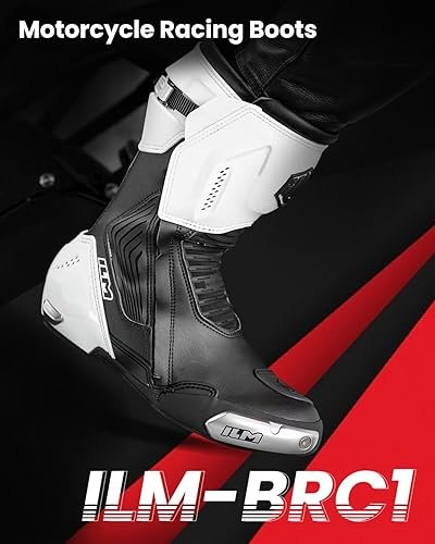ILM BRC1 CE certified motorcycle racing boots with TPU protection and ventilation system