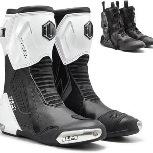 ILM BRC1 CE certified motorcycle racing boots with TPU protection and ventilation system