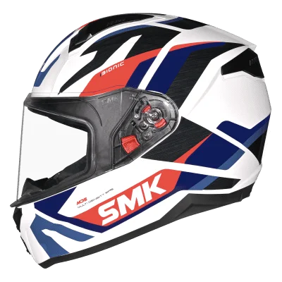 SMK Bionic Adult Kore Full Face Helmet GL153 with Pinlock ready visor and ventilation system