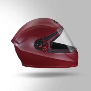 Studds Crest Eco Maroon Full Face Motorcycle Helmet