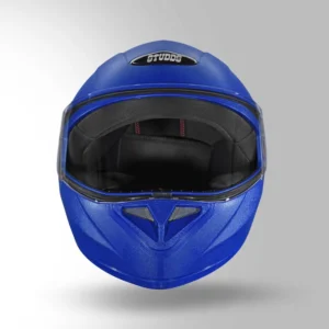 STUDDS Crest Eco Full Face Helmet Royal Blue aerodynamic motorcycle helmet