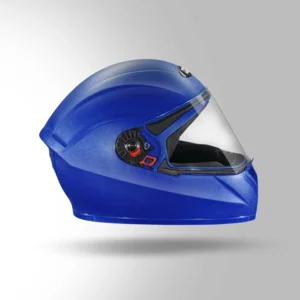 STUDDS Crest Eco Full Face Helmet Royal Blue aerodynamic motorcycle helmet