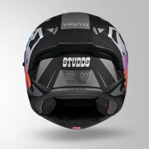 Studds Trooper Superman Edition Helmet Matt Black Grey modular motorcycle helmet