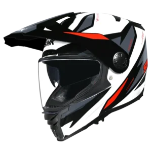 SMK ARES Claw Dual Sport Helmet GL123 dual sport adventure riding helmet with sun peak and visor