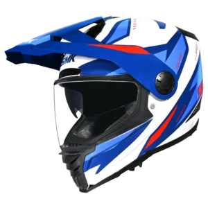 SMK Ares Claw Dual Sport Helmet GL153 adventure touring helmet with sun peak and visor