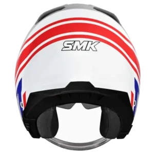 SMK GTJ Rambler Open Face Helmet GL153 with wide visor and retractable sun visor