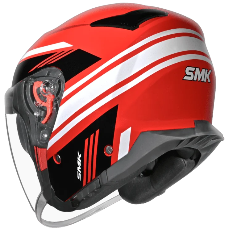 SMK GTJ Rambler Open Face Helmet GL 321 stylish urban touring helmet with wide visor