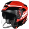 SMK GTJ Rambler Open Face Helmet GL 321 stylish urban touring helmet with wide visor