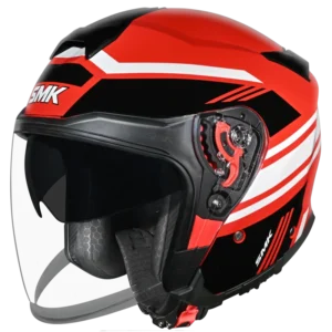 SMK GTJ Rambler Open Face Helmet GL 321 stylish urban touring helmet with wide visor