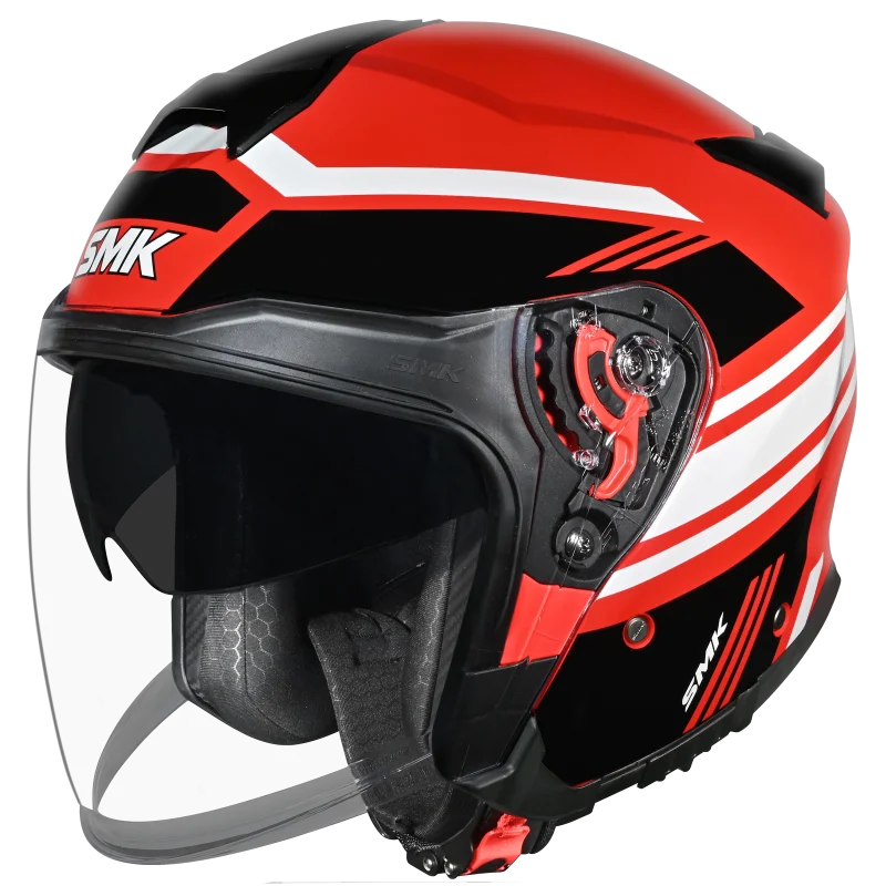 SMK GTJ Rambler Open Face Helmet GL 321 stylish urban touring helmet with wide visor