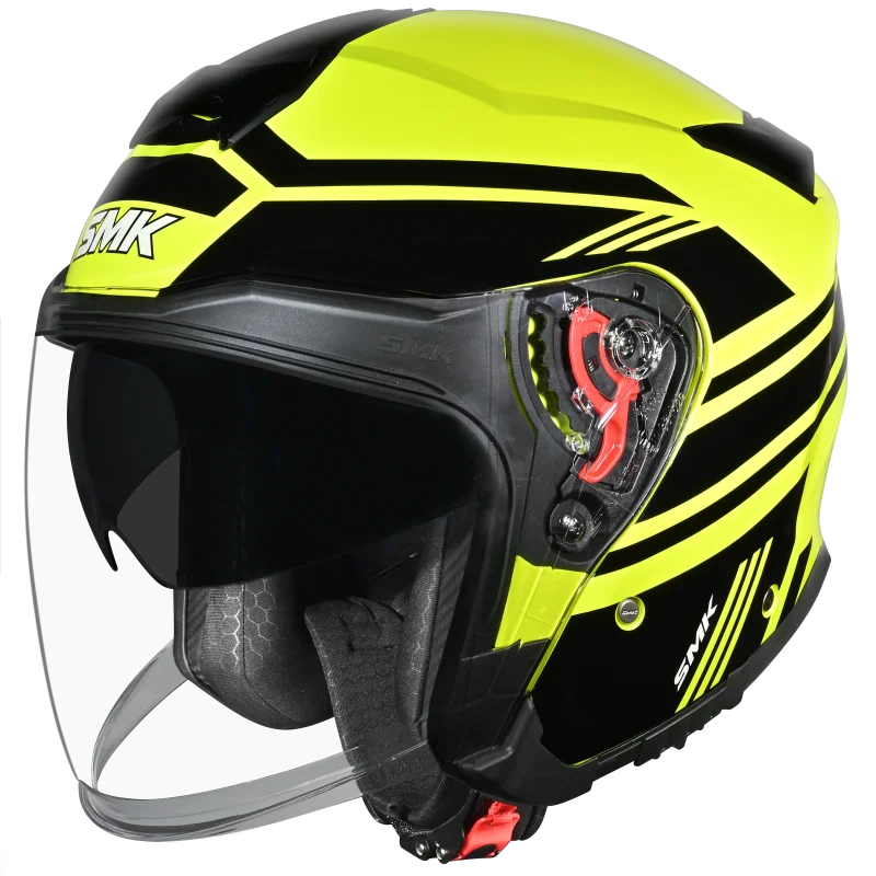 SMK GTJ Rambler Open Face Helmet GL 420 stylish touring helmet with wide visor