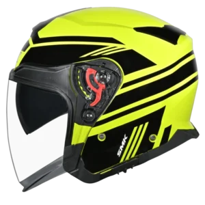 SMK GTJ Rambler Open Face Helmet GL 420 stylish touring helmet with wide visor
