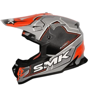 SMK Allterra Maverix GL 627 offroad helmet with wide visor opening and MX design