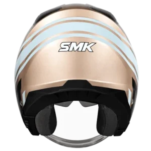 SMK GTJ Rambler Open Face Helmet GL726 with wide anti scratch visor for touring and city riding