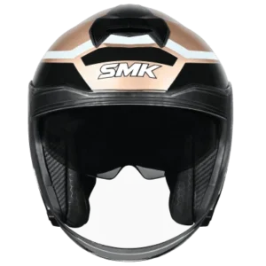 SMK GTJ Rambler Open Face Helmet GL726 with wide anti scratch visor for touring and city riding