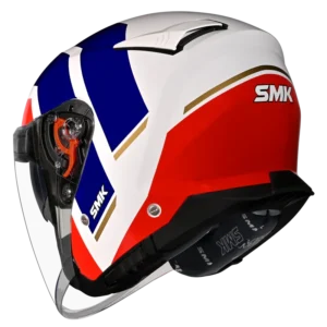 SMK GTJ Rover Open Face Helmet GL153 with wide visor and sun visor for touring and city riding