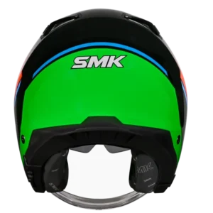 SMK GTJ Rover Open Face Helmet GL283 with Sun Visor for Touring and Urban Riders