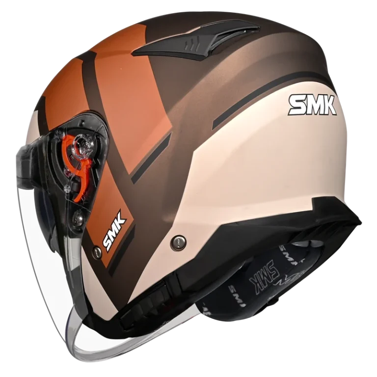 SMK GTJ Rover Open Face Helmet MA 771 stylish touring helmet with wide visor and sun visor