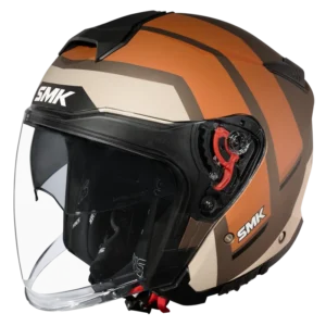 SMK GTJ Rover Open Face Helmet MA 771 stylish touring helmet with wide visor and sun visor
