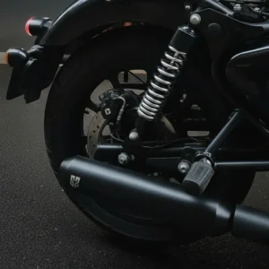 SS MotoCorp slip-on exhaust for Royal Enfield Classic Reborn 350 stainless steel bassy sound motorcycle silencer