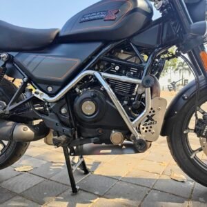 BS Auto Crash Guard Harley Davidson X440 Chrome Stainless Steel Dual Slider Crash Protection