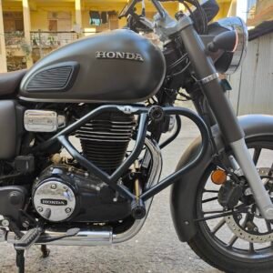 BS Auto Crash Guard Slider for Honda CB350 Hness 350 Stainless Steel Black