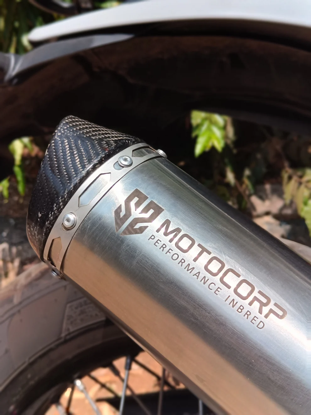 SS Motocorp Slip-On Silencer- Royal Enfield Himalayan 450 - Image 4