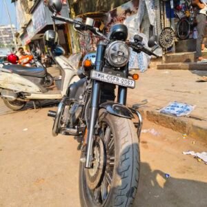 BS Auto stainless steel crash guard with sliders for Jawa 42 Bobber bike protection