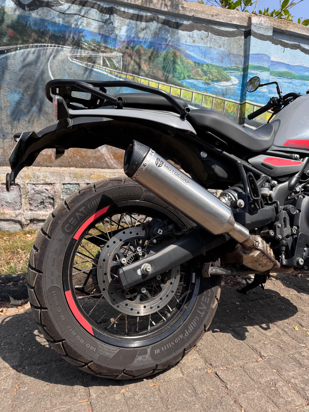 SS Motocorp Slip-On Silencer- Royal Enfield Himalayan 450 - Image 2